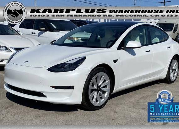 TESLA MODEL 3 2021 5YJ3E1EA2MF073464 image